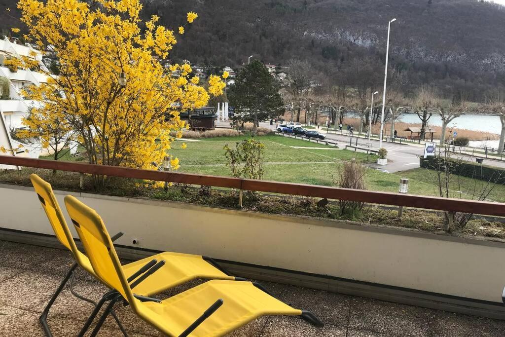 Chez Jacques - Terrasse Avec Vue Lac Et Montagne Annecy Exterior foto